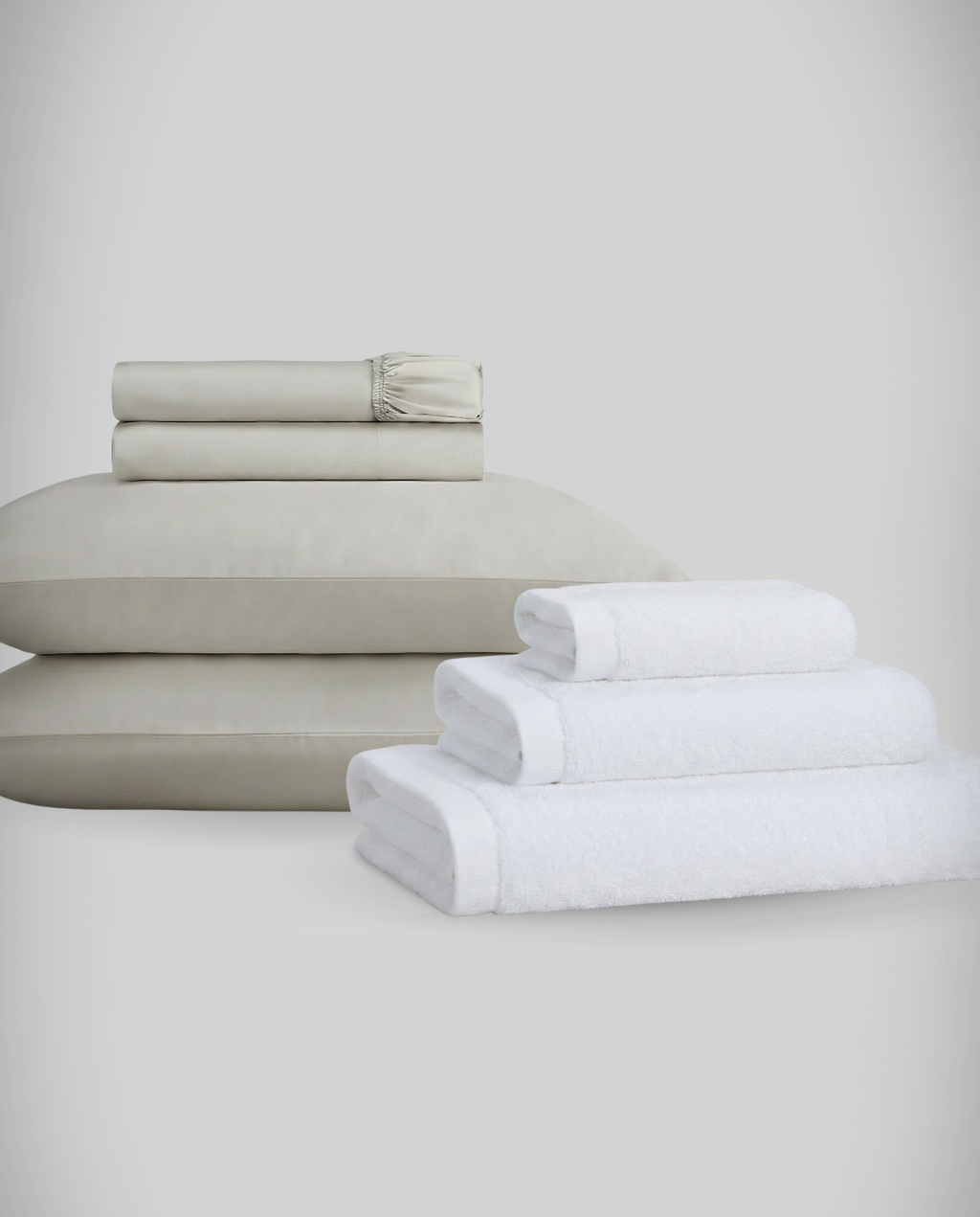 Ice Bedsheets + Bamboo Towels