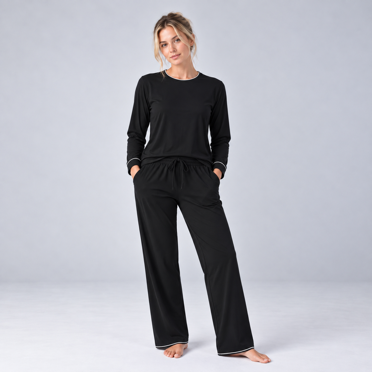 Women's Bamboo Stretch-Knit Sweatshirt