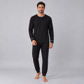 Men's Bamboo Stretch-Knit Sweatshirt and Pants Pajama Set