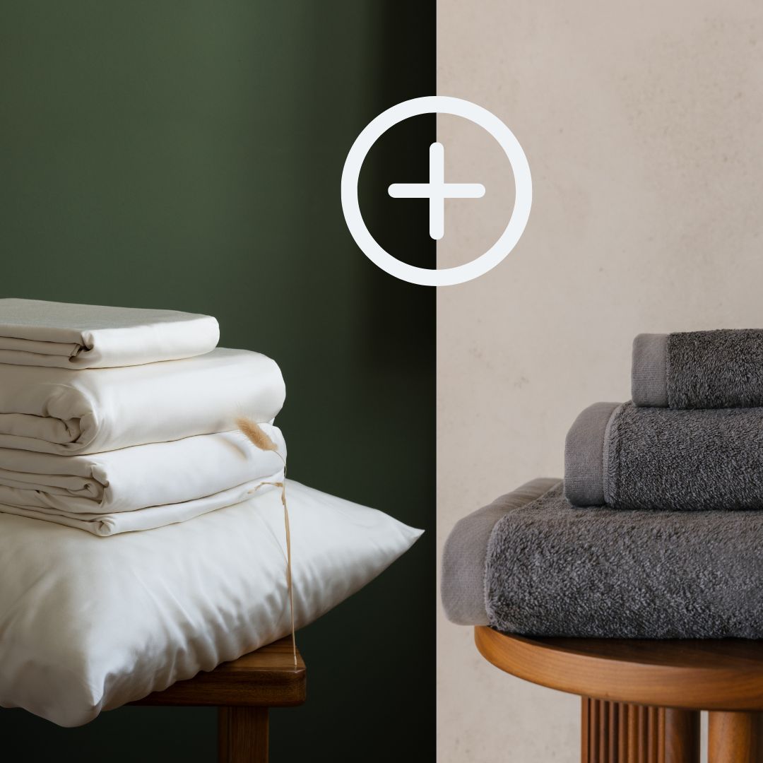 Ice Bedsheets + Bamboo Towels