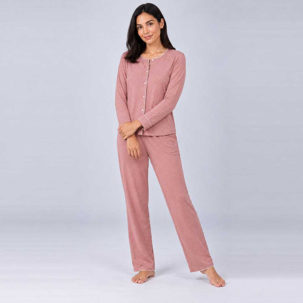 Women's Bamboo Stretch-Knit Long Sleeve Shirt