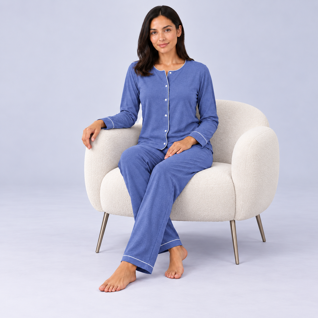 Women's Bamboo Stretch-Knit Long Sleeve Shirt
