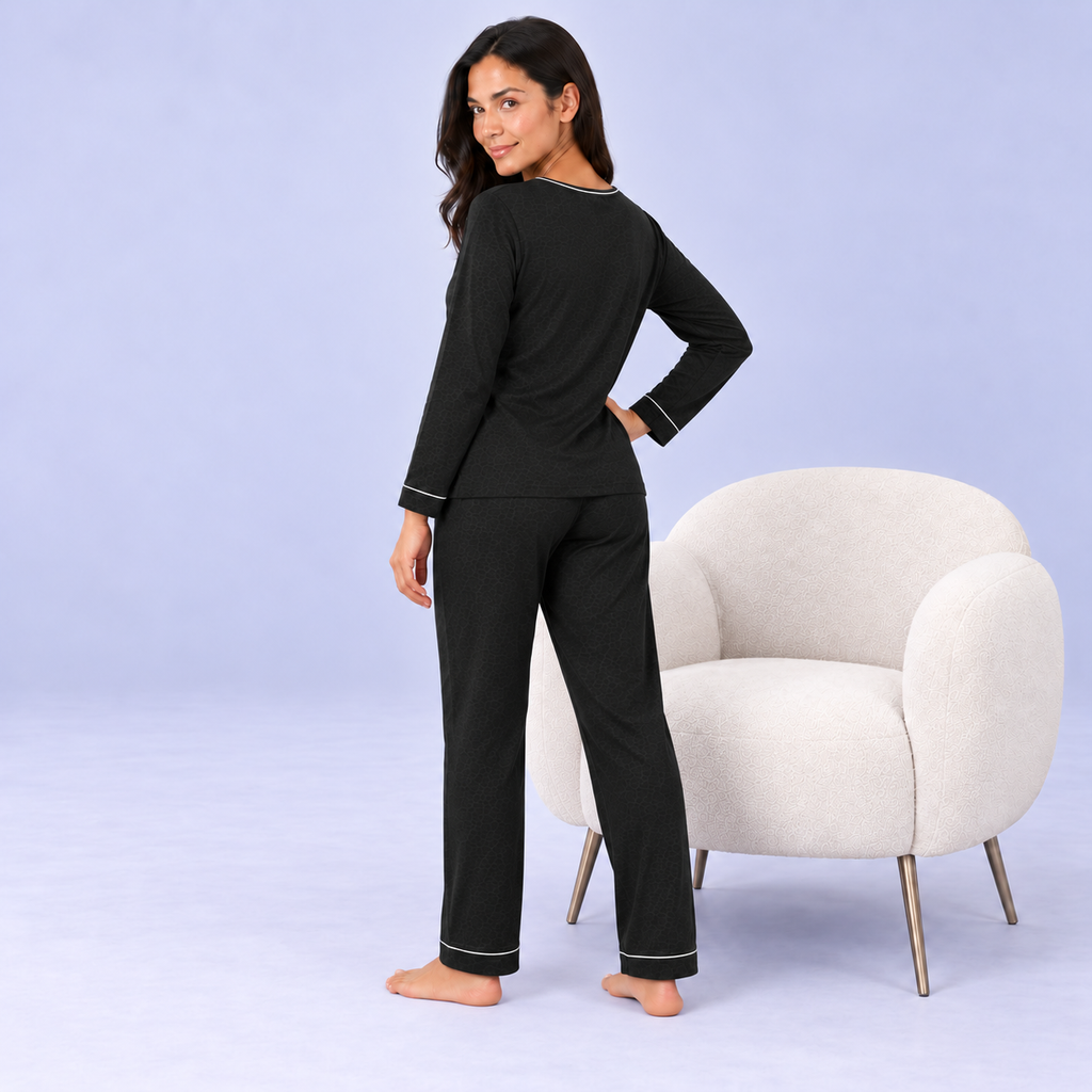 Women's Bamboo Stretch-Knit Long Sleeve Shirt
