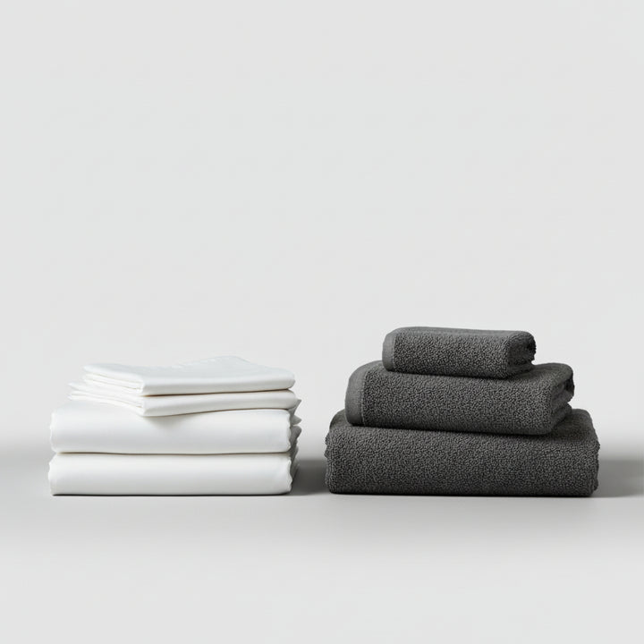 Ice Bedsheets + Bamboo Towels