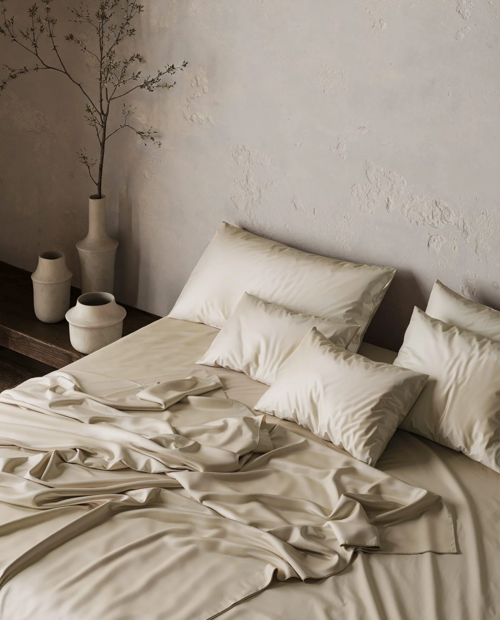 Ice Bedsheets + Bamboo Towels