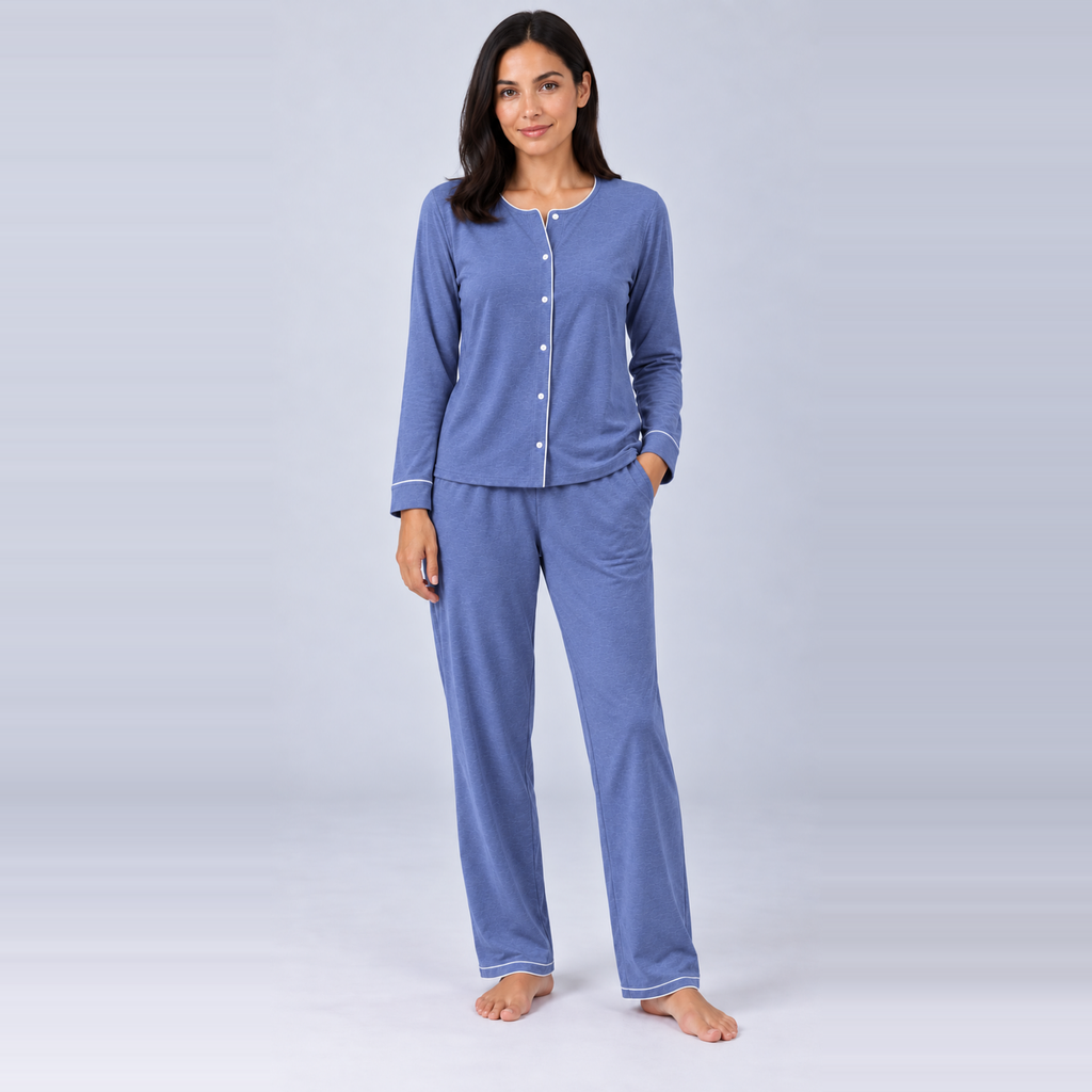 Women's Bamboo Stretch-Knit Long Sleeve Shirt