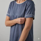 Women's Bamboo Stretch-Knit T-shirt and Shorts Pajama Set