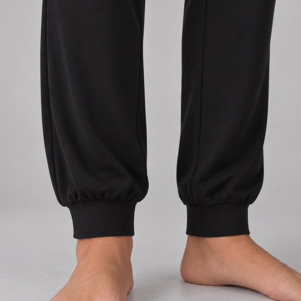 Men's Bamboo Stretch-Knit Sweatshirt and Pants Pajama Set