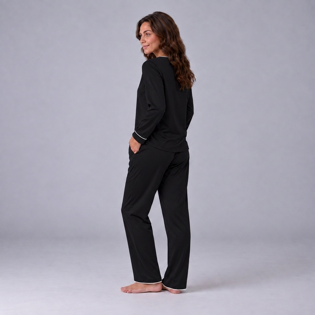 Women's Bamboo Stretch-Knit Long Sleeve Shirt